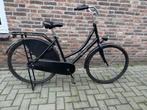 Zwarte 28 inch omafiets met voor en achterverlichting., Fietsen en Brommers, Fietsen | Meisjes, 26 inch of meer, Altec, Gebruikt