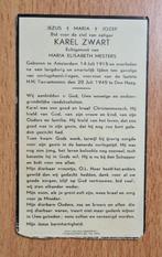 Bidprentje / Oorlog : 20 juli 1945 - Den Haag, Verzamelen, Bidprentjes en Rouwkaarten, Bidprentje, Verzenden