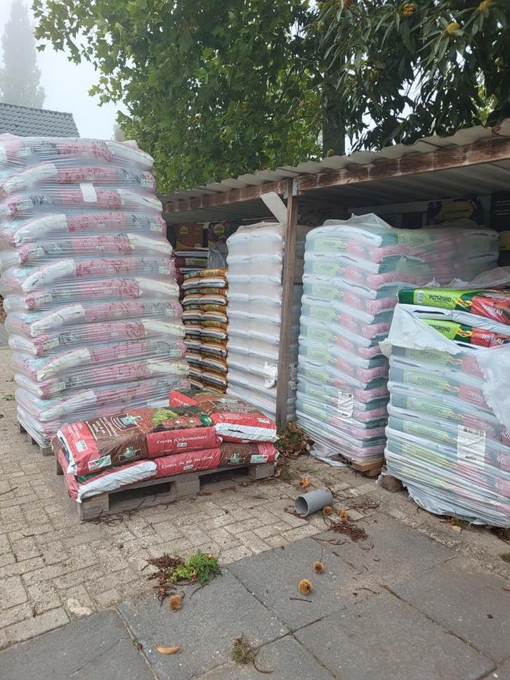 Potgrond , Aanplantgrond  ,.Boomschors enz., Tuin en Terras, Aarde en Mest, Potgrond, Ophalen