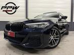 BMW 5 Serie Touring 530e M-Sport bwjaar 06-2022 PANO/HARMAN&, Automaat, 1998 cc, Gebruikt, Zwart