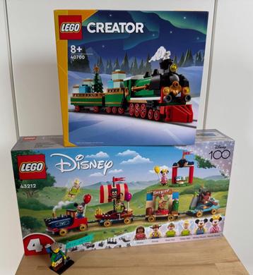 LEGO 43212 | DISNEY Feesttrein | NEW + 40700 Feestdagentrein beschikbaar voor biedingen