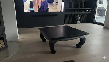 zwarte opium salon tafel (robuust) beschikbaar voor biedingen
