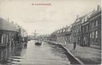 Overschie (Z.H.) De Lucht, Volk, Binnenvaart, Molen, ca.1910, Verzamelen, Ansichtkaarten | Nederland, Verzenden, Voor 1920, Ongelopen