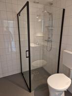 Mat zwarte douchecabine 90 x 90, Huis en Inrichting, Ophalen, Zo goed als nieuw