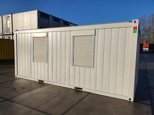 Mooie kantoorunits te huur met Rolluiken Dubbelglas 20 ft, Zakelijke goederen, Machines en Bouw | Keten en Containers, Ophalen