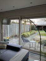 Booglamp - Geborsteld RVS, Ophalen of Verzenden, Zo goed als nieuw, Metaal, 150 tot 200 cm