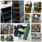 Magazijnbakken Stapelbakken Stapelkisten Kast Wandkast Aktie, Ophalen of Verzenden, Metaal