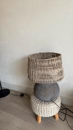 Tafellamp landelijke stijl 50cm hoog, Huis en Inrichting, Ophalen of Verzenden, Zo goed als nieuw, Minder dan 50 cm
