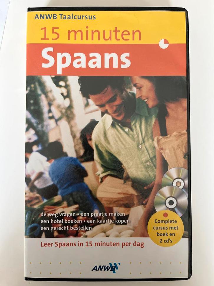 Cursus Spaans op  2 CD's en Boek, Boeken, Taal | Spaans, Zo goed als nieuw, Non-fictie, Verzenden