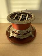 Antiek Petroleumstel - Sfeervol & Decoratief, Gebruikt, Ophalen of Verzenden, Kaars, Minder dan 25 cm