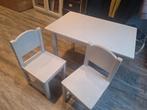 Ikea Sundvik kindertafel met 2 stoelen, Kinderen en Baby's, Kinderkamer | Tafels en Stoelen, Ophalen, Gebruikt, Tafel(s) en Stoel(en)