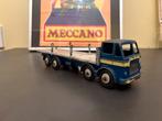 Dinky Toys 935 Leyland Octopus Flat Truck chains blauw/grijs, Hobby en Vrije tijd, Modelauto's | 1:43, Ophalen of Verzenden, Gebruikt