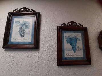 2 x mooie ijzeren lijsten 35.00 p.s  beschikbaar voor biedingen