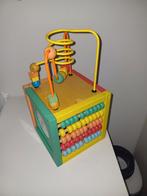 Houten Speelkubus - Leerzaam en Leuk!, Kinderen en Baby's, Speelgoed | Educatief en Creatief, Ophalen, Gebruikt, Puzzelen