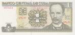 Cuba bankbiljet 1 Peso 2017 José Marti, Pick 128h UNC, Ophalen of Verzenden, Midden-Amerika, Los biljet