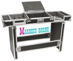 Flightcase, 8U DJ mixer, 2 CD-spelers, Laptop,Universeel 19", Muziek en Instrumenten, Behuizingen en Koffers, Info@marbeco.nl