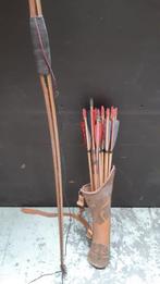 Kwaliteits longbow incl. 20 pijlen en tas., Zo goed als nieuw, Ophalen