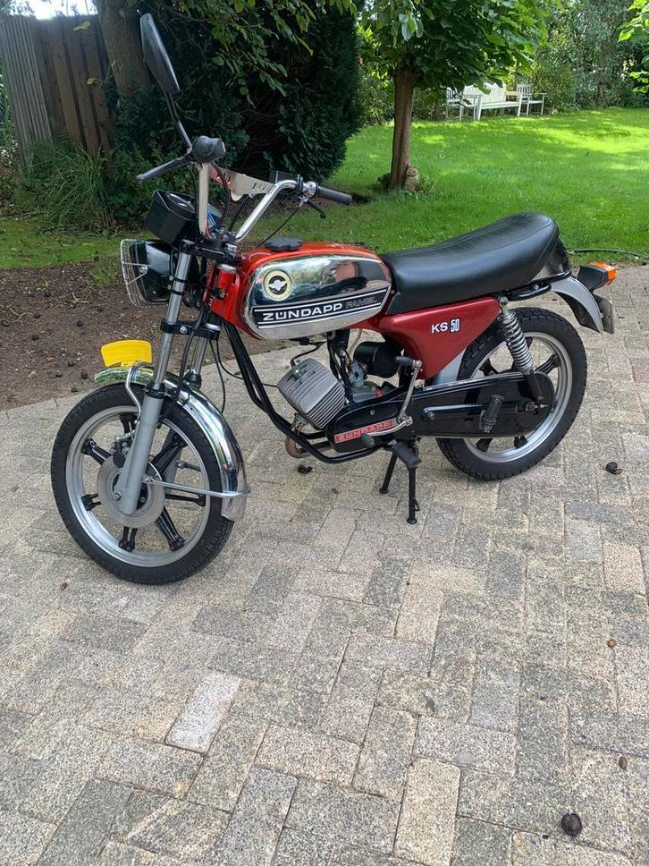 Zundapp KS50 viergang, Fietsen en Brommers, Brommers | Oldtimers, Overige merken, Ophalen