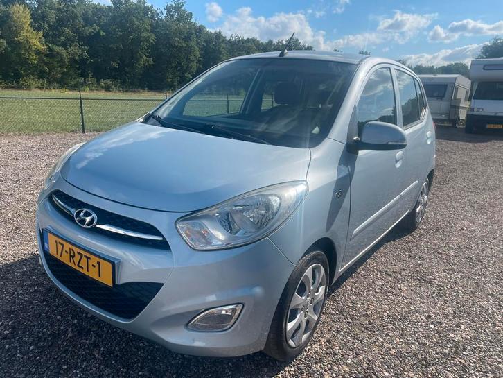 Hyundai i10 1.25 I 5DR 2011 Grijs, Auto's, Hyundai, Bedrijf, Te koop, i10, Airbags, Airconditioning, Centrale vergrendeling, Elektrische buitenspiegels