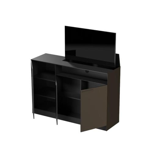 TV lift meubel (32-75inch tv's) met kastdeuren! v.a €2450,-!, Huis en Inrichting, Kasten | Televisiemeubels, Nieuw, Verzenden