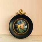 Vintage Brevettato rond lijstje bloemen, Verzenden