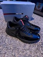 Prada Cup sneakers all black, Ophalen of Verzenden, Zo goed als nieuw, Zwart