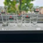 5x verschillende Heineken glazen export, Verzamelen, Biermerken, Ophalen of Verzenden, Nieuw, Glas of Glazen, Heineken