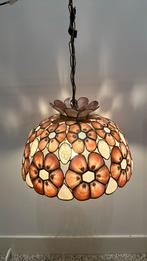 Tiffany Stijl lamp Frans Vintage, Minder dan 50 cm, Overige materialen, Art Nouveau Mid Century Vintage Tiffany, Gebruikt