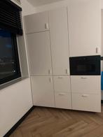 Complete Keuken met Etna & IKEA Apparatuur, Ophalen, Gebruikt, Wit, Enkelwandige keuken