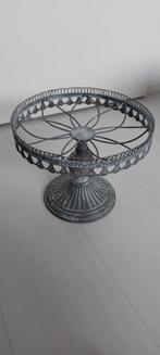 Metalen Taartplateau, Ophalen of Verzenden, Gebruikt