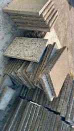 Grindtegels gratis ophalen, Tuin en Terras, Tegels en Klinkers, Ophalen, Gebruikt, 10 m² of meer, Beton