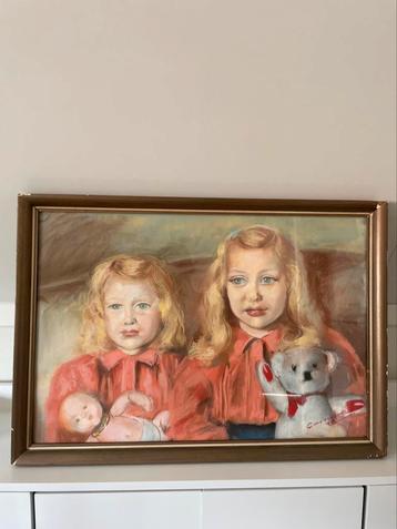 Connie van den Ende NL | pastel portretschilderij | 1948 beschikbaar voor biedingen