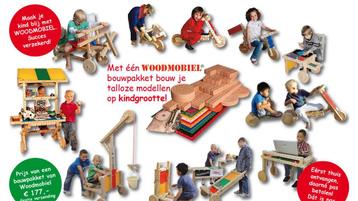 Houten Mobiel Bouwpakket woodmobil beschikbaar voor biedingen