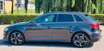 Audi A3 Sportback 1.4 TFSI COD S-Tronic 3x S-Line (175pk), Zwart, Bruin, Leder en Stof, 1400 cc