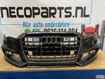 AUDI A6 C7 4G FACELIFT S LINE BUMPER VOORBUMPER GRILL beschikbaar voor biedingen