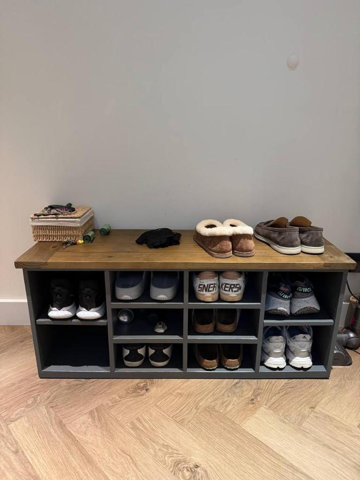 shoe wooden cabinet "MADE", Huis en Inrichting, Kasten | Stellingkasten, Gebruikt, Ophalen