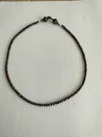 peacock rijst parel ketting, Ophalen of Verzenden, Nieuw, Zwart, Overige materialen