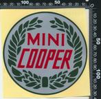 Sticker: Mini Cooper, Verzenden, Zo goed als nieuw, Auto of Motor