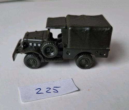 Roco Minitanks 225, Dodge Weapons carrier WC52, 4x4, 1/87, Hobby en Vrije tijd, Modelauto's | 1:87, Gebruikt, Bus of Vrachtwagen