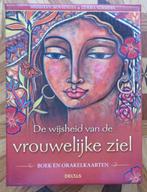 De Wijsheid van de Vrouwelijke Ziel - orakelkaarten/boek, Verzenden, Zo goed als nieuw, Spiritualiteit algemeen