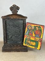 251106 Prachtig oud Ethiopisch icoon uit Ethiopië, Ophalen of Verzenden