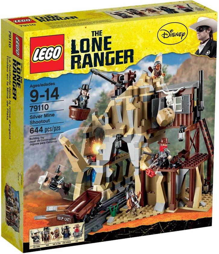 lego set 79110 - Lone Ranger: Silver Mine Shootout, Kinderen en Baby's, Speelgoed | Duplo en Lego, Nieuw, Lego, Complete set, Ophalen