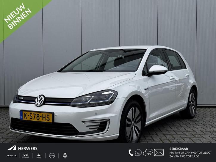 Volkswagen e-Golf E-DITION / Navigatie / SOH 93% / Parkeerse, Auto's, Volkswagen, Bedrijf, Te koop, Golf, ABS, Adaptive Cruise Control