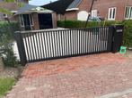lamellen poort op maat gemaakt, Schuifpoort, Nieuw, Ophalen of Verzenden, 200 cm of meer