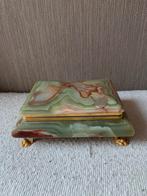 Vintage Onyx sieradendoos, Antiek en Kunst, Ophalen of Verzenden