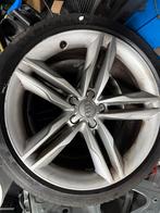 Audi A6 Velgen met banden 235/40 R19, Gebruikt, Banden en Velgen, 235 mm, Personenwagen