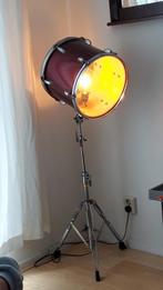 Drumstel vloerlamp muziekinstrument lamp, Muziek en Instrumenten, Overige soorten, Zo goed als nieuw, Ophalen