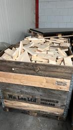 Te koop aanmaakhout/resthout schoondroog vuren perkuub€10,-, Minder dan 3 m³, Ophalen
