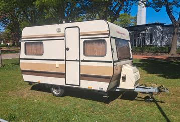 Dethleffs caravan (Originele staat zéér mooi!) beschikbaar voor biedingen