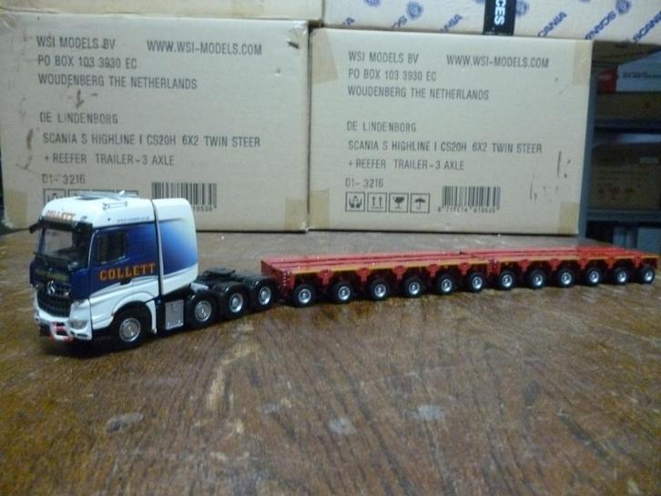 Tekno / IMC Mercedes Arocs Collet, Hobby en Vrije tijd, Modelauto's | 1:50, Nieuw, Bus of Vrachtwagen, Tekno, Verzenden